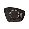 Verre de rtroviseur gauche pour PEUGEOT 208 II phase 2 depuis 2023, convexe, dgivrant, chrom, Neuf