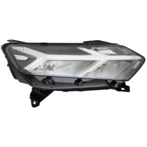 Phare Optique avant droit électrique pour DACIA JOGGER depuis 2021, H7+PY21W, avec feu diurne à LED, profils chromés, Neuf