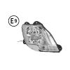 Phare avant droit pour DAF CF EURO 6 2012-2019, manuel, sans ampoule (H7-H1-PY21W-LED), homologu E9, Neuf