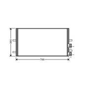 Condenseur de Climatisation pour FORD TRANSIT Mk7 2006-2014, OEM: 1383318, Neuf