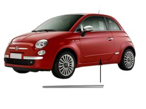 Moulure porte avant gauche pour FIAT 500 phase 2 depuis 2015 >, baguette Neuve à peindre