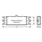 Intercooler pour IVECO DAILY 2009-2011, OEM: 5801349167, Neuf