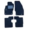 Kit 4 Tapis de sol Auto pour OPEL CORSA D de 2006 à 2014, sigle CORSA, avec CLIPS, Neuf