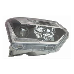 Phare Optique avant droit pour ISUZU D-MAX II phase 2 2017-2023, H11+HB3, LED, fond noir, Neuf
