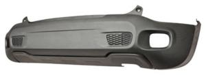 Pare chocs arrière pour JEEP RENEGADE phase 1 2014-2018, modèle LIMITED, Noir gaufré, Neuf