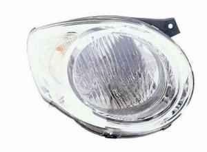 Phare optique avant droit manuel H4 pour KIA PICANTO, 2008-2011,6 pin, Neuf