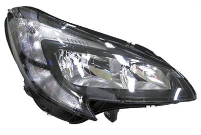 Phare Optique avant droit pour OPEL CORSA E 2015-2019, H7+H7, Neuf