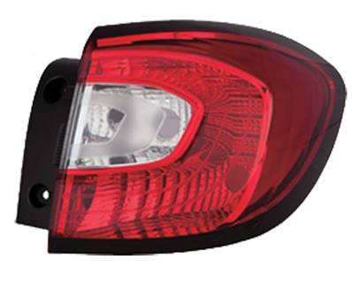 Feu arrière droit pour RENAULT CAPTUR, 2013-2017, sans porte lampe,  Externe, Neuf