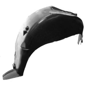 Pare boue aile arrière gauche pour RENAULT KANGOO II phase 1, 2008-2013, Neuf