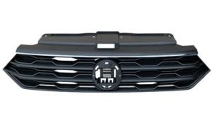 Calandre radiateur avant pour VOLKSWAGEN T-ROC 2017-2022, Noire avec moulure chromée, Neuve