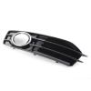 Grille de calandre droite pour AUDI A3 II ph.3 (3 portes) 2008-2012, S-LINE, noire brillante, chromé, trou feu AB, Neuve