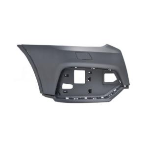 Crosse droite pare-chocs avant pour AUDI Q3 I phase 2 2014-2018, avec trou et bouchon lave-phare, mod. S-Line, Neuve à peindre