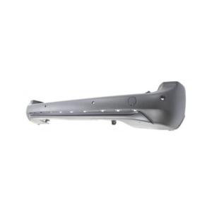 Pare-chocs arrière pour FIAT DOBLO III phase 2 depuis 2024, noir gaufré, trous PDC, supports et trous pour moulure, Neuf