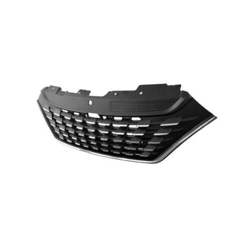 Grille de radiateur pour IVECO DAILY 2019-2023, noire, avec finition chromée, Neuve