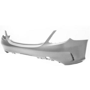 Pare-chocs arrière pour MERCEDES CLASSE C phase 2, 2018-2021 (W205), Mod. 4 portes AMG, Neuf à peindre