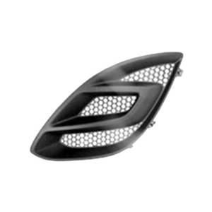 Grille de calandre gauche pour OPEL CORSA D phase 2, 2011-2014, noire, pare chocs avant, Neuve