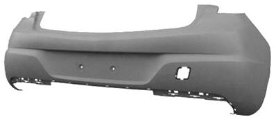 Pare chocs arrière pour OPEL ASTRA K 2016-2019, 5 portes, Neuf à peindre