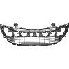 Grille centrale pare chocs avant pour PEUGEOT 308 I phase 1, 2007-2011, moulure chromée, Mod. S.W, Neuve