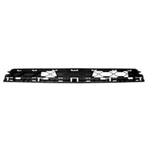 Grille de calandre supérieure pour RENAULT TWINGO II phase 2, 2012-2014, noire, pare chocs avant
