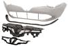 Pare chocs avant pour RENAULT CLIO IV phase 1, 2012-2016, complet avec grille et spoiler, à peindre