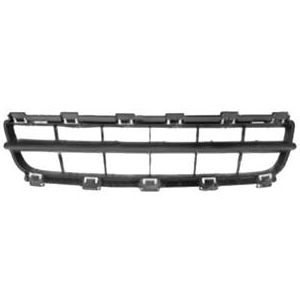 Grille de calandre inférieure pour RENAULT CLIO CAMPUS, 2006-2009, noire, pare chocs avant, Neuve