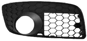 Grille calandre droite VOLKSWAGEN GOLF V 2003-2008 GTI, noire trou antibrouillard, pare chocs avant