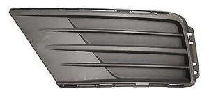 Grille de calandre avant gauche pour VOLKSWAGEN CADDY IV, 2015-2020, sans siège antibrouillard, noire, Mod. VAN, Neuve