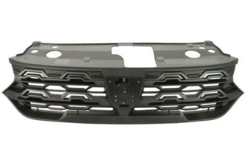 Grille de radiateur pour DACIA SANDERO STEPWAY III phase 1 depuis 2021, moulure chromée, noire, Neuve