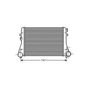 Intercooler pour AUDI A3 3/5 Portes 2008-2012, OEM: 3C0145805AD, Neuf