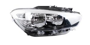 Phare optique avant droit à LED pour BMW Serie 1 F20-F21, 2015-2019, H7+H7, corps noir, Neuf