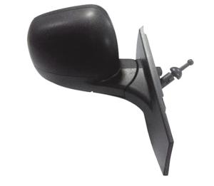 Rétroviseur droit manuel pour CHEVROLET SPARK phase 1 de 2009 à 2012, noir, Neuf 
Code OEM: 95016081