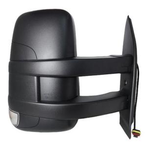 Rétroviseur droit manuel pour IVECO DAILY, 2014-2019, bras long, Noir, Neuf
