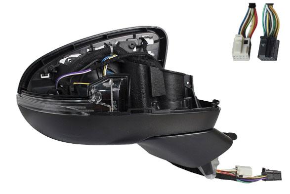 Rétroviseur Extérieur Droit Pour Mercedes Classe A (W169) - Réglable électrique, Clignotant, Chauffant