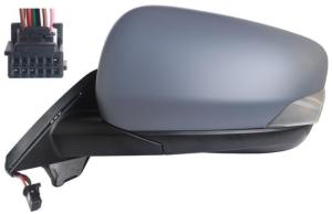 Rétroviseur gauche pour RENAULT KANGO III phase 1 depuis 2021, électrique, chauffant, avec feu, asphérique, 8 broches, BLIS, Neuf