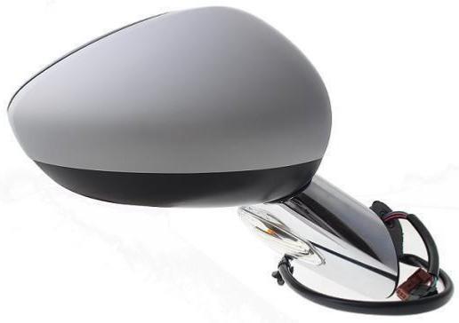 Rétroviseur droit électrique pour CITROËN DS3 2010-2016, rabattable électriquement, feu clignontant, sonde, base chromée, 11 pin, Neuf à peindre