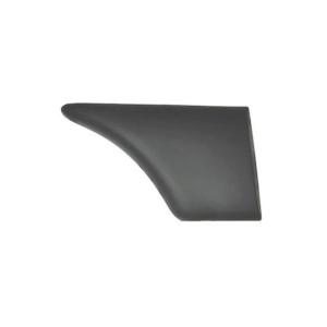 Moulure bouchon latérale sur aile arrière droite pour CITROËN BERLINGO I phase 2, 2002-2008, Noire, Neuve