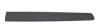 Moulure baguette latérale sur porte avant gauche pour CITROËN BERLINGO II phase 1, 2008-2012, Noire, gaufré, Neuve