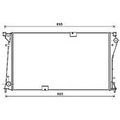 Radiateur de refroidissement moteur pour OPEL VIVARO I ph.2 2006-2014, OEM: 2140000Q0D, Neuf