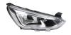 Phare optique avant droit pour FORD FOCUS IV phase 1 2018-2021, H7+H1+PY21W, feu du jour  LED, corps chrom, Neuf