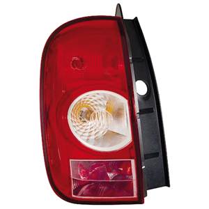 Feu arrière gauche pour DACIA DUSTER I phase 1, 2010-2013, (rouge/blanc), Neuf