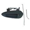 Poigne de porte avant gauche pour FIAT GRANDE PUNTO 2005-2012, extrieure, avec trou barillet