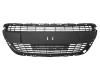 Grille calandre centrale pour PEUGEOT 208 phase 2 2015-2019, noire et chrome Mod. ALLURE, pare chocs avant
