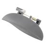 Poigne de porte avant droite extrieure pour HYUNDAI ATOS 1998-2003,  Mod. 5 portes, noire, Neuve