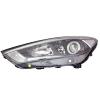 Phare optique avant gauche à LED pour HYUNDAI TUCSON III phase 1, 2015-2018, H7+H7+H7+PY21W, fond noir, Neuf 