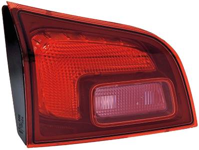 Feu arrière gauche pour OPEL ASTRA J 2010-2012, Rouge foncé, Intérieure, Mod. S.W., Neuf