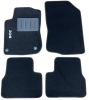 Kit 4 Tapis de sol Auto pour PEUGEOT 208 de 2012-2015, avec sigle 208, avec CLIPS, Neuf