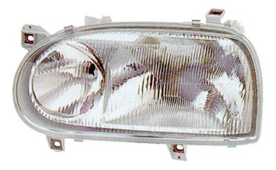 Phare Optique réglable électriquement avant droit pour VOLKSWAGEN GOLF III 1991-1997, H1+H1, Neuf