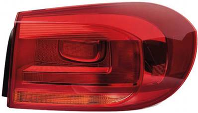 Feu arrière extérieur droit VOLKSWAGEN TIGUAN I ph. 2 2011-2015, Neuf