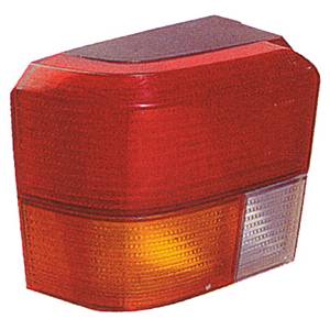 Feu arrière gauche pour VOLKSWAGEN TRANSPORTER T4, 1990-1996, rouge/orange, Neuf