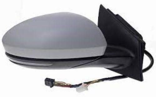 Rétroviseur droit électrique pour RENAULT MEGANE IV, 2016-2020, thermique, rabattable électriquement, feu de courtoisie, sonde, BLIS, coque à peindre, 15 pin, Neuf